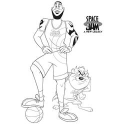 Disegno Space Jam #198217 da stampare e colorare