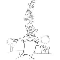 The Lorax - Disegni da colorare gratuiti