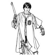Harry Potter - Disegni da colorare gratuiti Harry Potter - Disegni da colorare gratuiti
