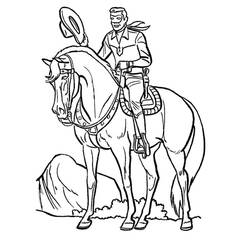 Zorro - Disegni da colorare gratuiti