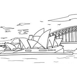Australia - Disegni da colorare gratuiti