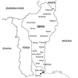 Benin - Disegni da colorare gratuiti