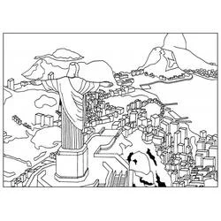Brasile - Disegni da colorare gratuiti