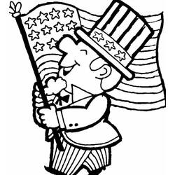 Stati Uniti (USA) - Disegni da colorare gratuiti