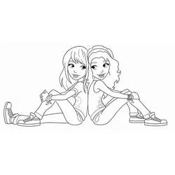 Lego Friends - Disegni da colorare gratuiti