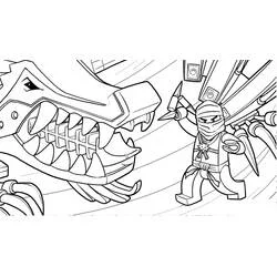 LEGO Ninjago - Disegni da colorare gratuiti