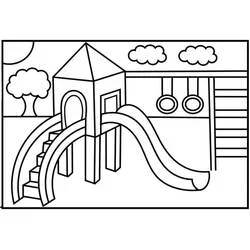 Scivolo - Disegni da colorare gratuiti