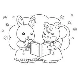 Sylvanian Families - Disegni da colorare gratuiti