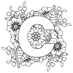 Lettera C - Disegni da colorare gratuiti Lettera C - Disegni da colorare gratuiti