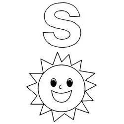 Lettera S - Disegni da colorare gratuiti Lettera S - Disegni da colorare gratuiti