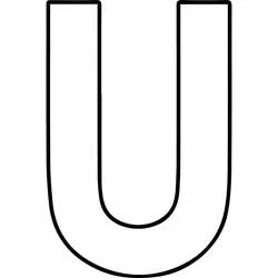 Lettera U - Disegni da colorare gratuiti Lettera U - Disegni da colorare gratuiti