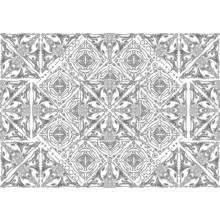 Disegno Motivo a mandala simmetrico con ornamenti intricati da colorare Disegno Motivo a mandala simmetrico con ornamenti intricati da colorare