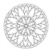 Mandala per Bambini - Disegni da colorare gratuiti