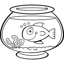 Acquario - Disegni da colorare gratuiti Acquario - Disegni da colorare gratuiti