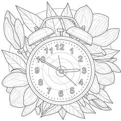Orologio - Disegni da colorare gratuiti