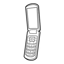 Telefono - Disegni da colorare gratuiti