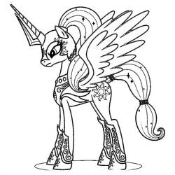 Celestia - Disegni da colorare gratuiti