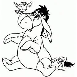 Eeyore - Disegni da colorare gratuiti