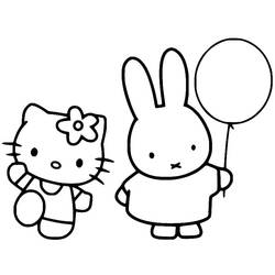 Miffy - Disegni da colorare gratuiti