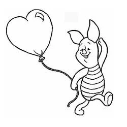 Piglet - Disegni da colorare gratuiti