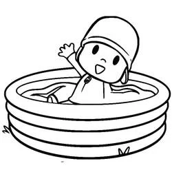 Pocoyo - Disegni da colorare gratuiti