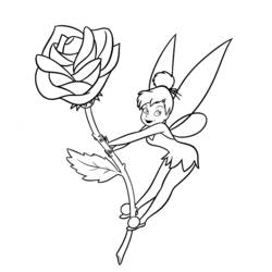 Tinker Bell - Disegni da colorare gratuiti