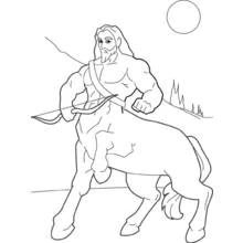 Centauro - Disegni da colorare gratuiti