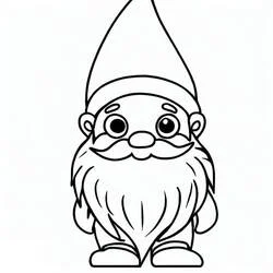 Gnomo - Disegni da colorare gratuiti