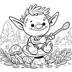Goblin - Disegni da colorare gratuiti Goblin - Disegni da colorare gratuiti