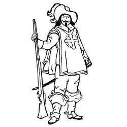 Moschettiere - Disegni da colorare gratuiti