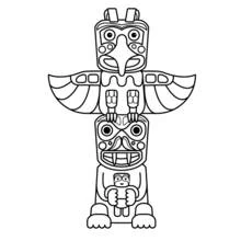 Nativo Americano - Disegni da colorare gratuiti Nativo Americano - Disegni da colorare gratuiti