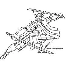Samurai - Disegni da colorare gratuiti
