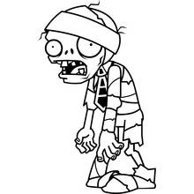 Zombie - Disegni da colorare gratuiti