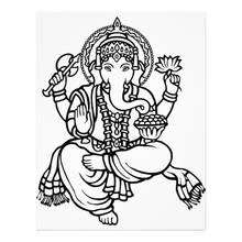 Mitologia Indù: Ganesh - Disegni da colorare gratuiti