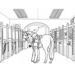 Equitazione - Disegni da colorare gratuiti