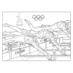 Giochi Olimpici - Disegni da colorare gratuiti