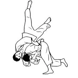 Judo - Disegni da colorare gratuiti