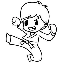 Kung Fu - Disegni da colorare gratuiti