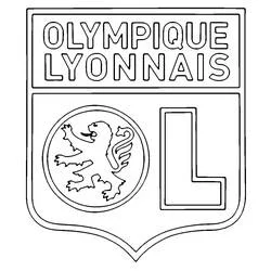 Olympique Lyonnais - Disegni da colorare gratuiti