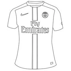 Paris Saint-Germain (PSG) - Disegni da colorare gratuiti