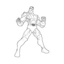 Colossus - Disegni da colorare gratuiti Colossus - Disegni da colorare gratuiti