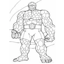 Fantastici Quattro - Disegni da colorare gratuiti Fantastici Quattro - Disegni da colorare gratuiti