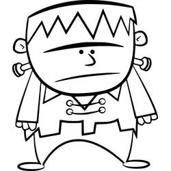 Frankenstein - Disegni da colorare gratuiti Frankenstein - Disegni da colorare gratuiti