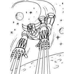 Grendizer - Disegni da colorare gratuiti