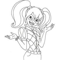 Harley Quinn - Disegni da colorare gratuiti