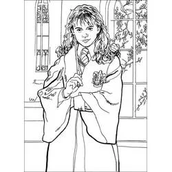 Hermione Granger - Disegni da colorare gratuiti Hermione Granger - Disegni da colorare gratuiti