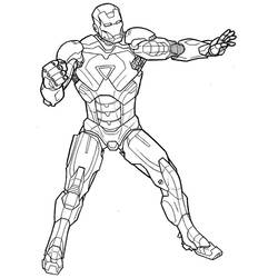 Iron Man - Disegni da colorare gratuiti
