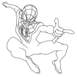 Miles Morales - Disegni da colorare gratuiti