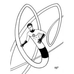 Mr. Fantastic - Disegni da colorare gratuiti