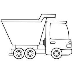 Autocarro Ribaltabile - Disegni da colorare gratuiti Autocarro Ribaltabile - Disegni da colorare gratuiti